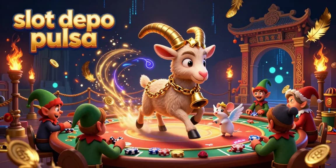 Mainkan slot depo pulsa terbaik di kasino unik dengan karakter lucu dan penuh warna.