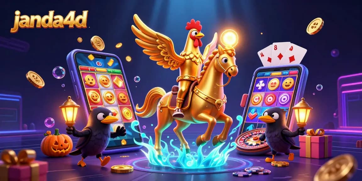 Janda4D menghadirkan gambar slot yang memikat dengan karakter unik dan atmosfer kasino yang menarik.