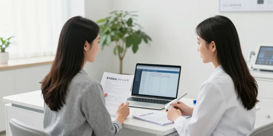 現代的なクリニック環境での医療脱毛+クリニックオプションに関する相談。