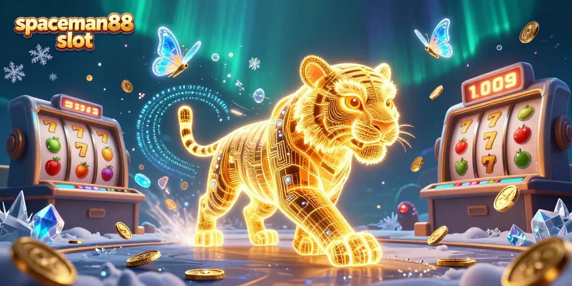 Experience dynamic gameplay in the spaceman88 slot with vibrant illustrations and exciting gaming elements.