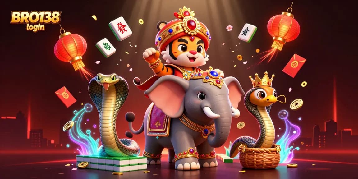Engage with thrilling gameplay on BRO138 login featuring vibrant slots and casino elements in a stunning 3D illustration.