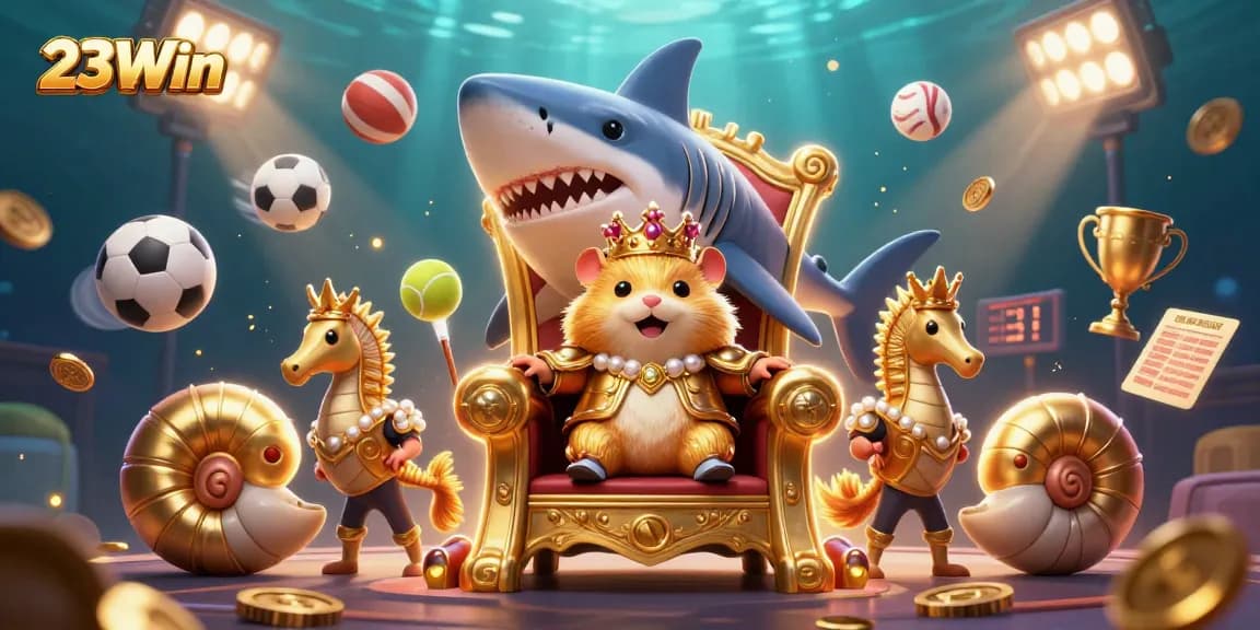 Experience thrilling gameplay at 23Win with dynamic sports elements and an exciting casino atmosphere.