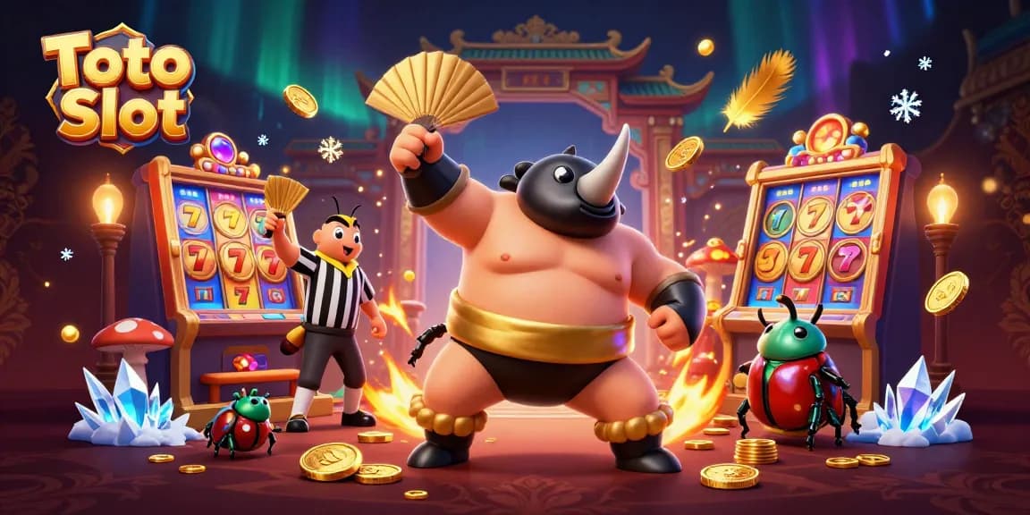 Genggam kemenangan dengan permainan Toto Slot yang menampilkan badak pertandingan yang mengesankan.