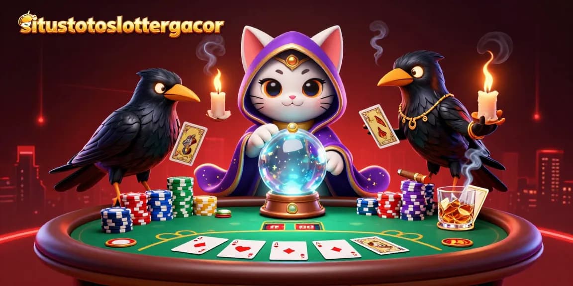 Engage with the vibrant winning slots at situstotoslottergacor featuring rich poker scenes.