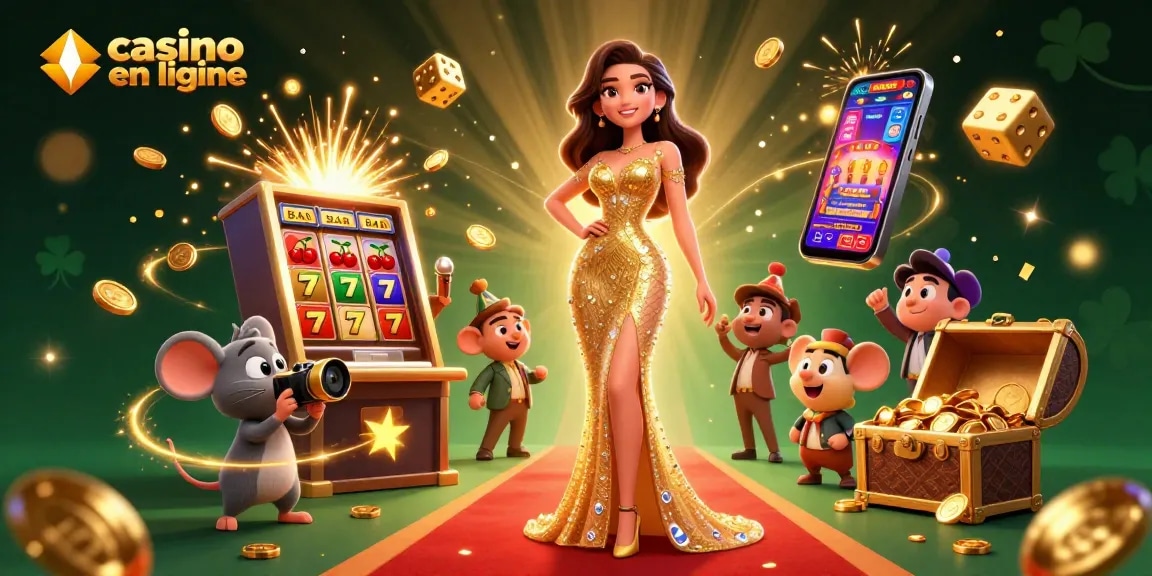 Vivez des moments excitants au casino en ligne avec des jeux de machines à sous colorés et des jackpots.