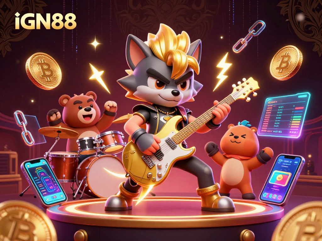Engage with IGN88 to experience top-rated online gaming dynamics, highlighted with electric energy and iconic characters.