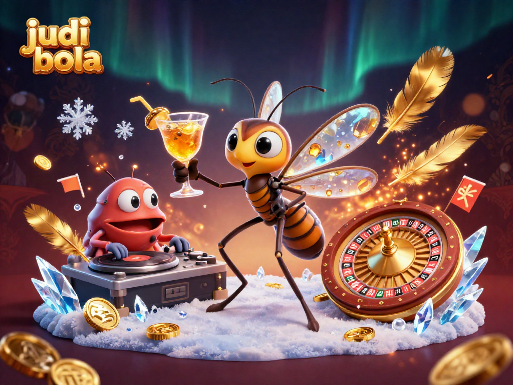 Experience exhilarating judi bola action with dynamic betting elements and vibrant 3D characters in an engaging casino atmosphere.