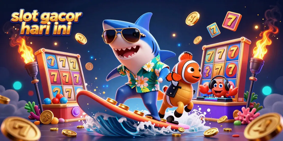 Menangkan jackpot terbaru di slot gacor hari ini dengan simbol beruntung dan kemenangan fantastis.