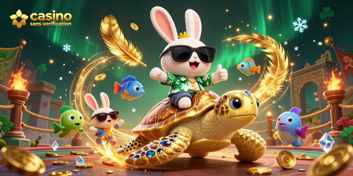 Jouez à casino sans vérification avec un univers vibrant de jeux animés et de gains.