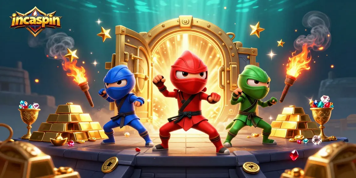 Spin the reels at IncaSpin while uncovering treasure with a spectacular 3D chameleon team.