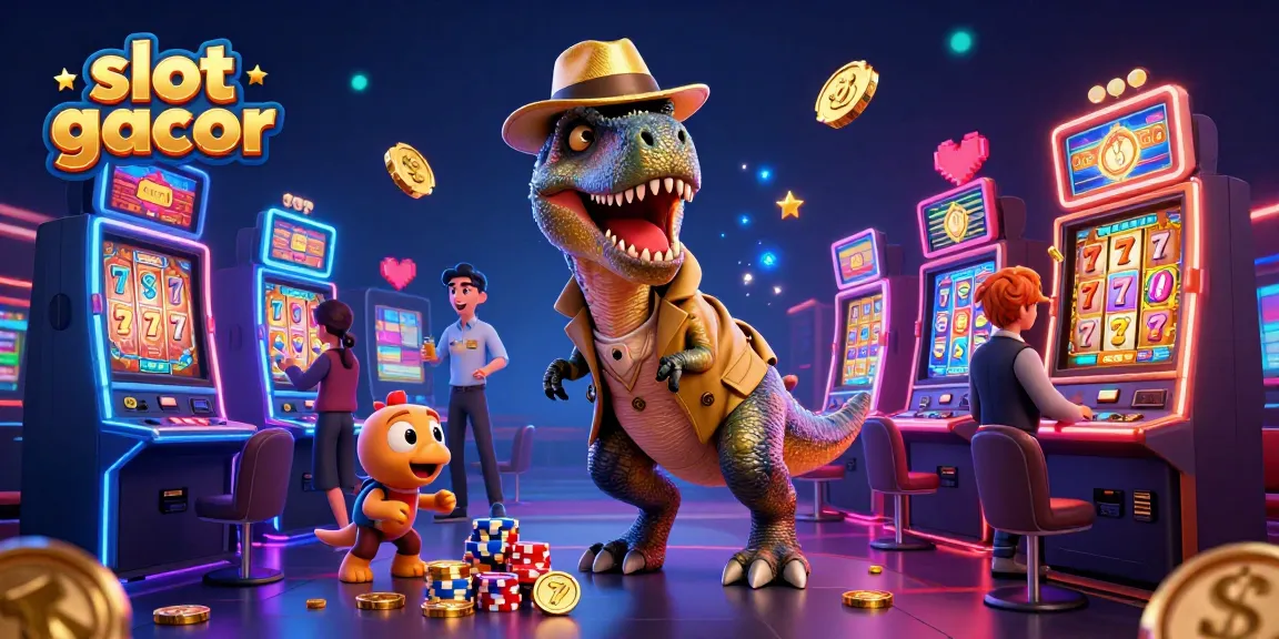 Engage with exciting slot gacor gameplay reaching jackpots in a thrilling casino scene.