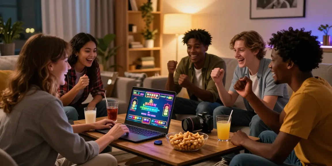 Engaging online gaming experience at https://shbet.cruises/ with friends in a cozy living room.
