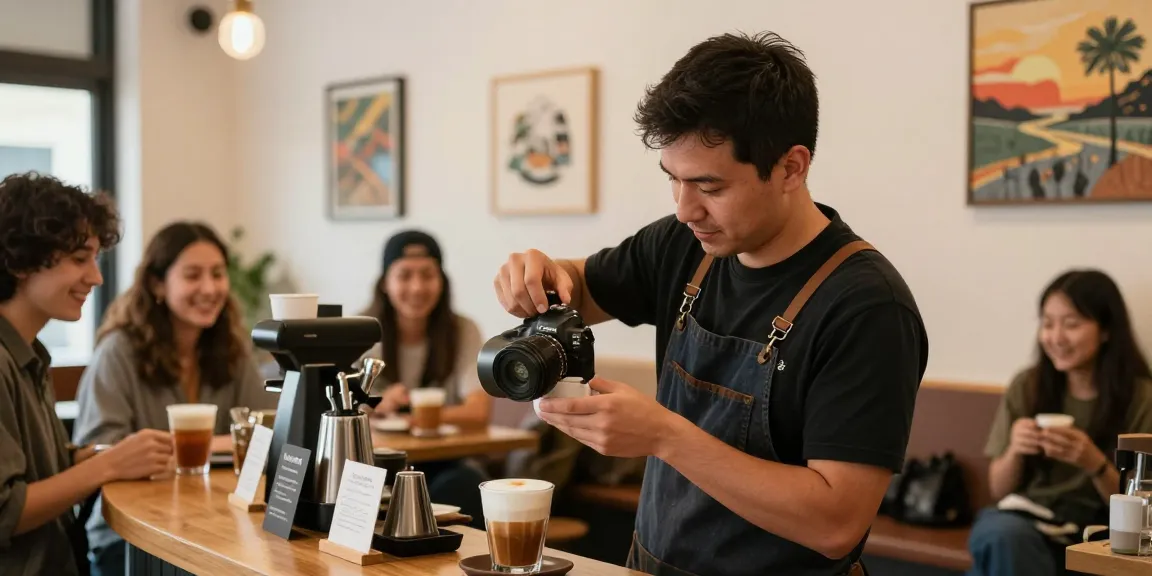 What is White Coffee? Local café with trusted barista serving quality coffee.