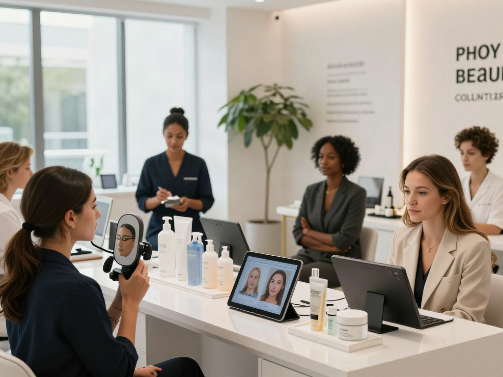ClinicEvo better than QOVES analysis in a modern beauty studio.