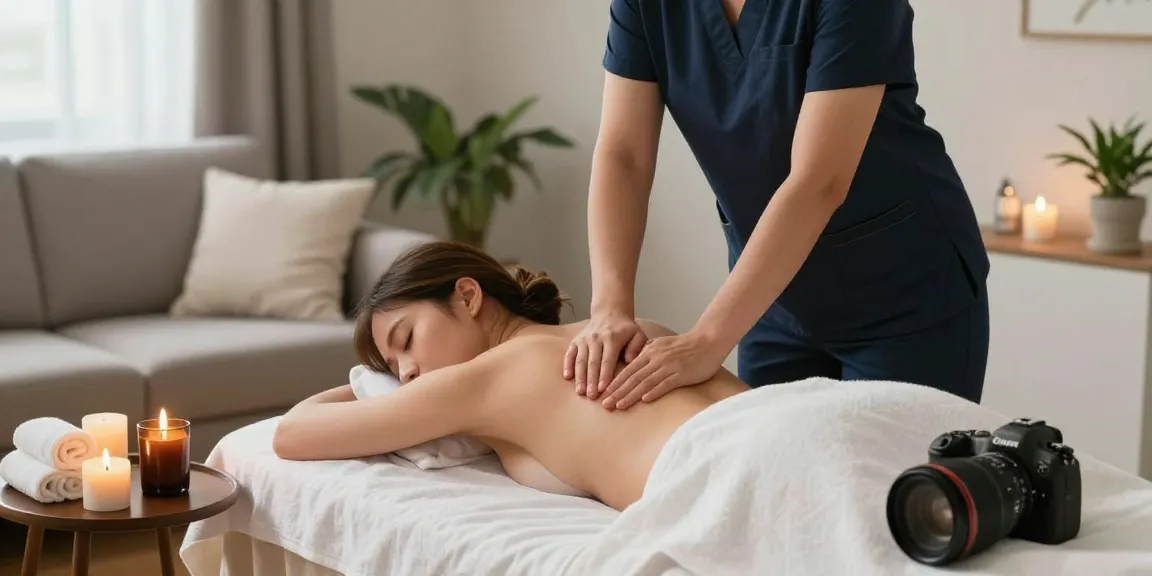 Experience premium 성남출장안마 with a professional therapist in a cozy home setting.