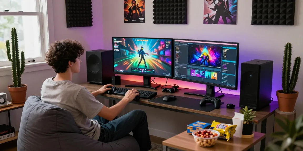 Exciting kecak4d gaming session in a cozy home setup with dynamic visuals and comfortable atmosphere.