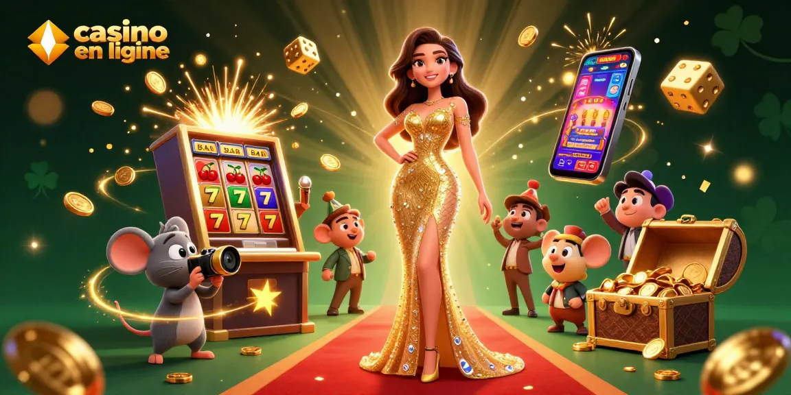 Vivez des moments excitants au casino en ligne avec des jeux de machines à sous colorés et des jackpots.