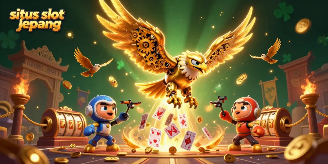 Experience exciting wins at situs slot jepang with vibrant gameplay and a dazzling 3D illustration.