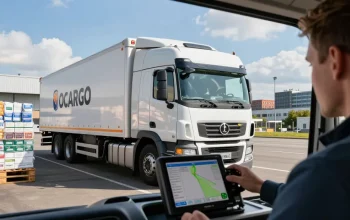 Kühltransport in Dortmund - OCARGO-Lkw prüft Temperaturkontrolle für sichere Lieferung